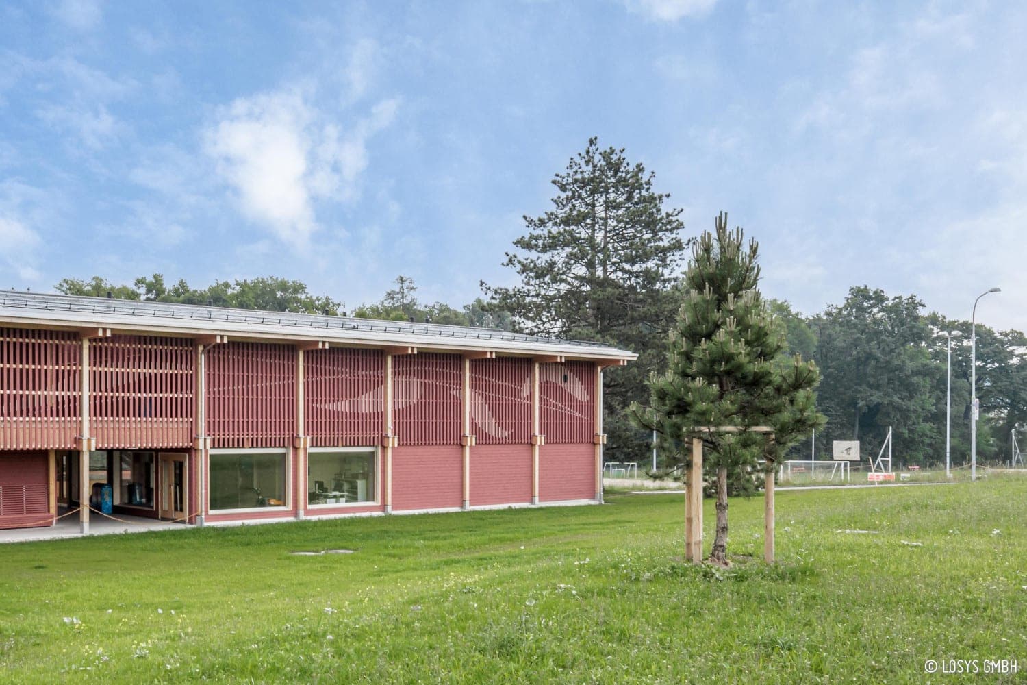 Neubau Garderoben- und Clubgebäude Hönggerberg, Bild 2
