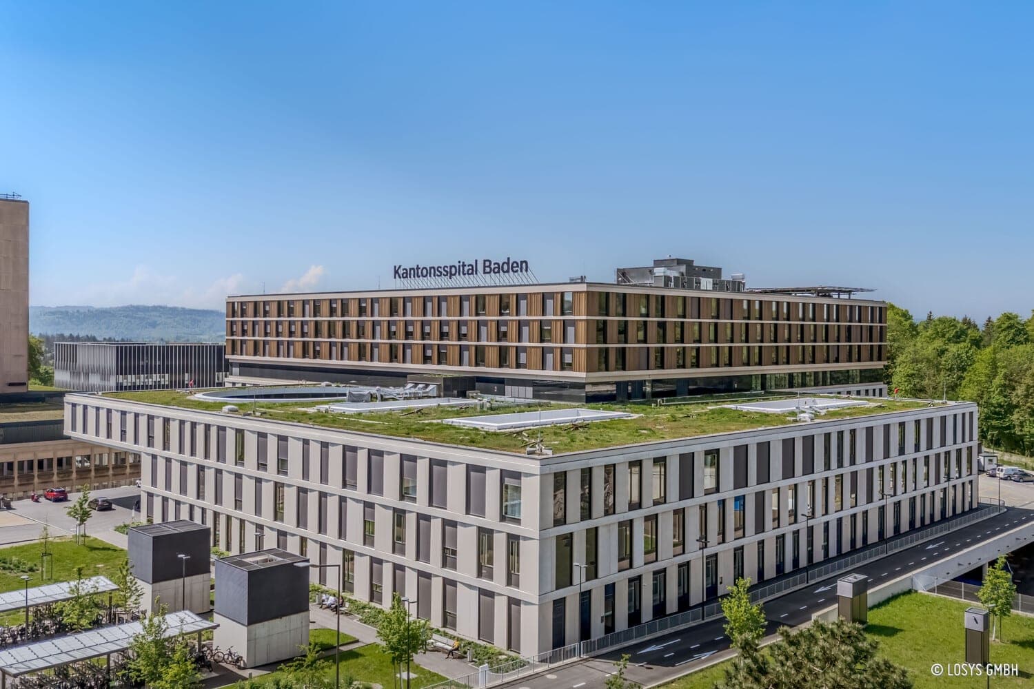 Neubauprojekt Agnes Hauptgebäude des KSB-Gesundheitscampus