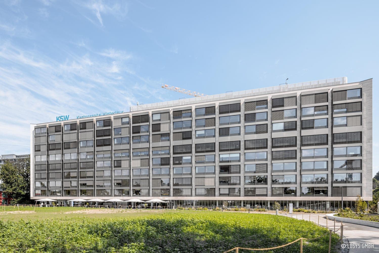 KSW Kantonsspital Winterthur Ersatzneubau Hochhaus, Bild 2