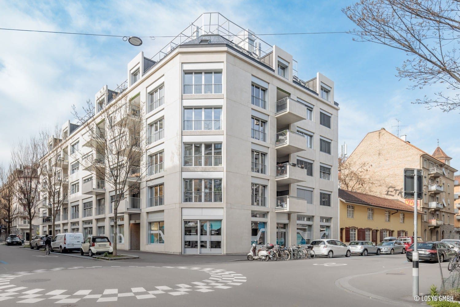 Neubau Wohn- und Geschäftshaus Hunzikerei